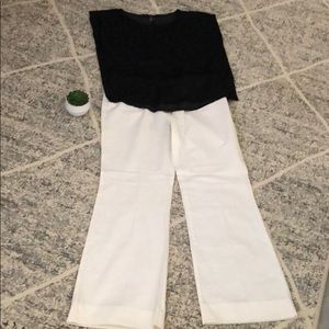 White dress pants